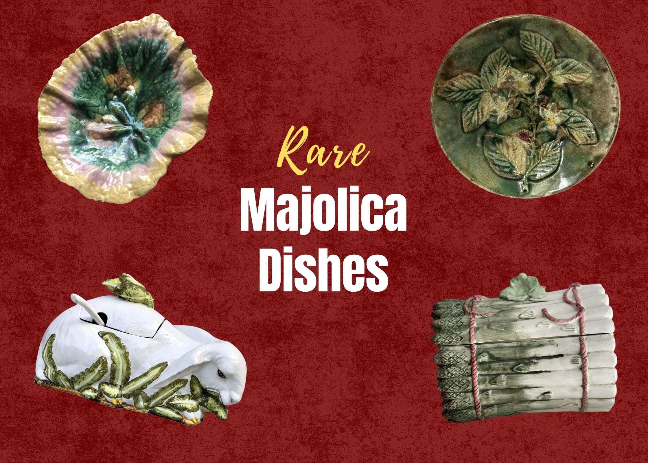 Majolica Dishes