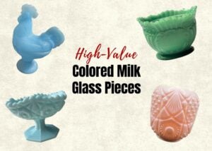 Milk Glass Pieces