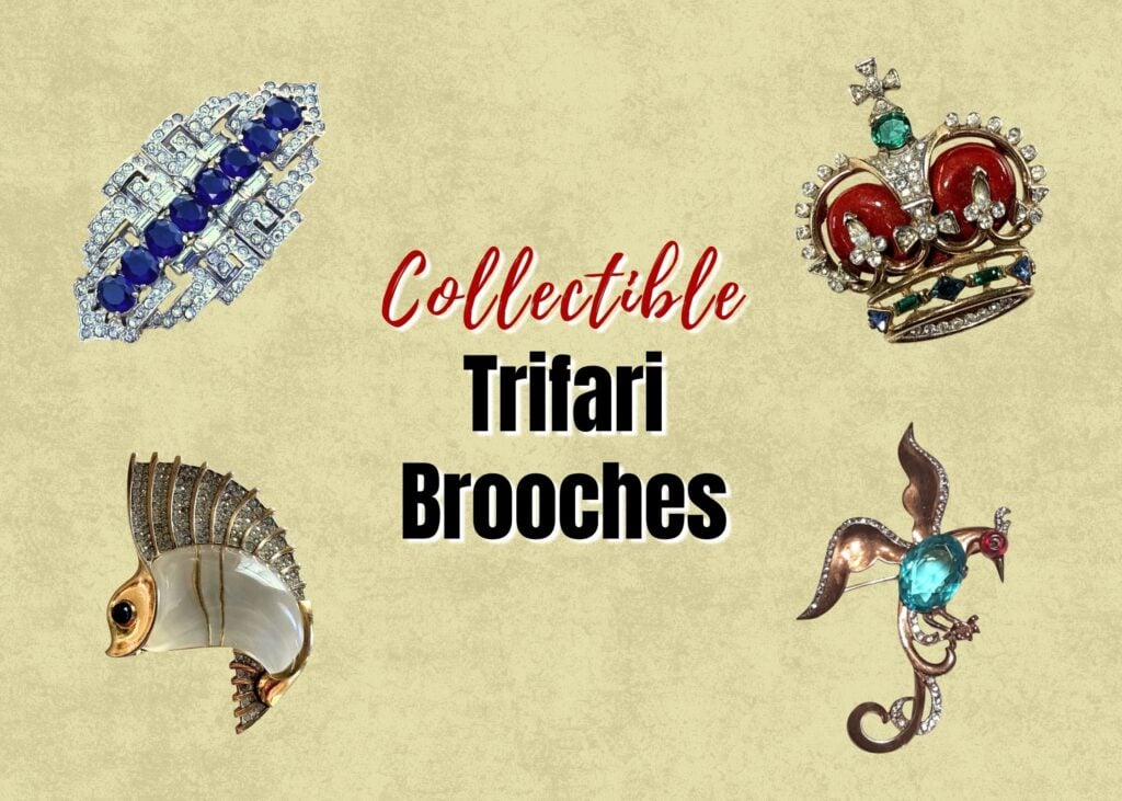 10 Rare Trifari Brooches Worth Serious Money (Jelly Belly, Crown Pins ...