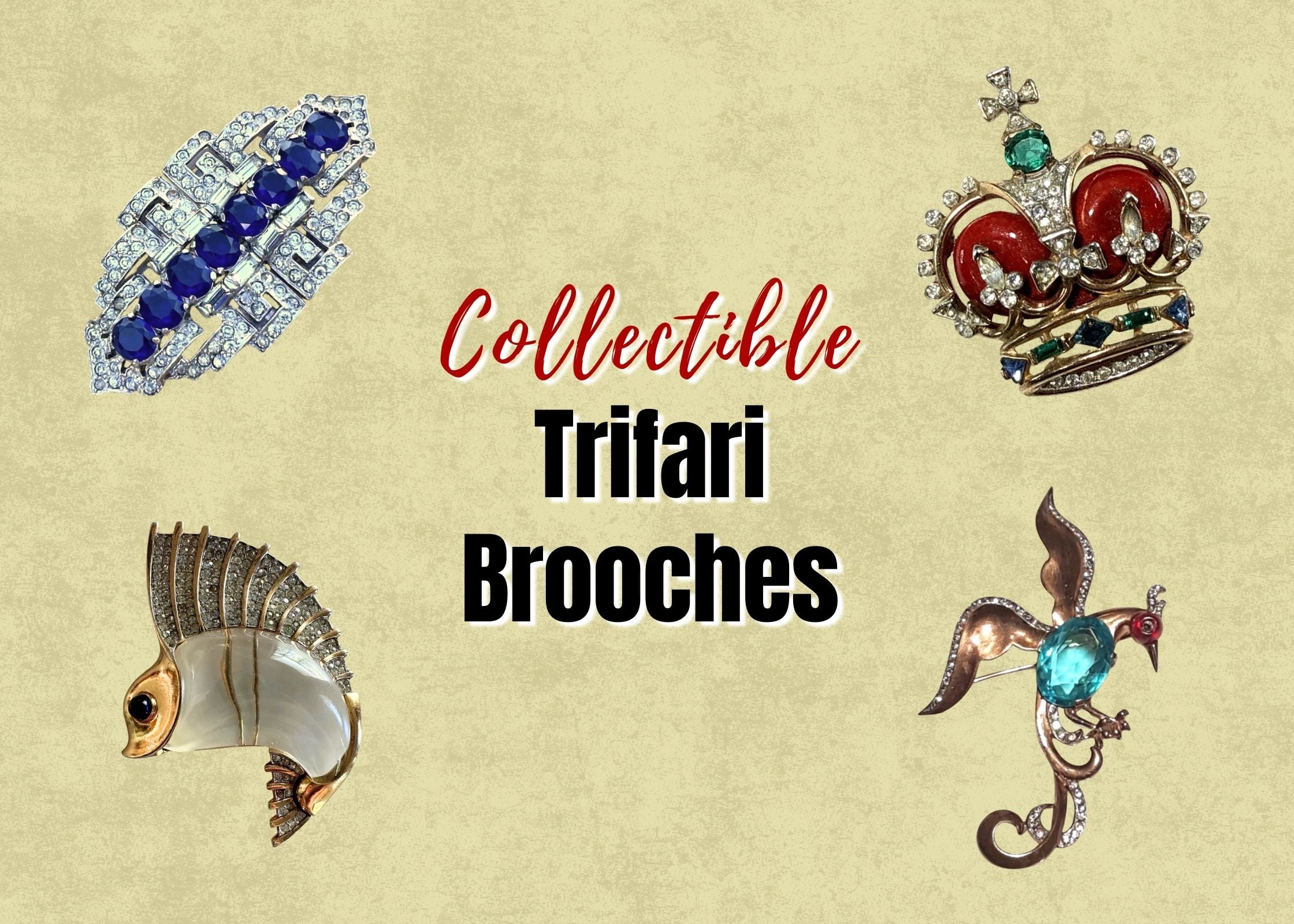 Trifari Brooches