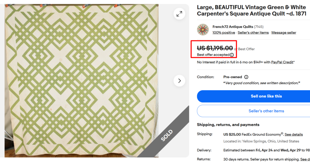 Carpenter's Square Quilts