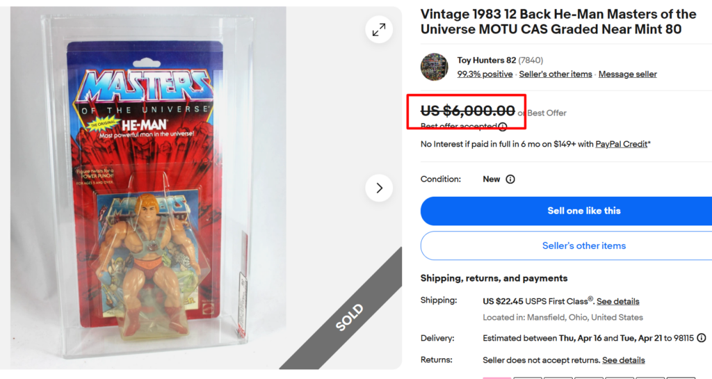 Mattel He-Man Action Figure