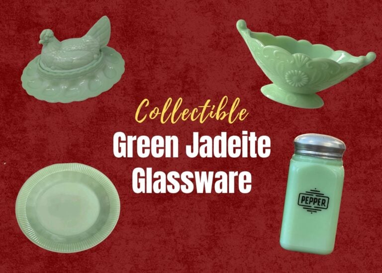 Milky Green Jadeite Glassware