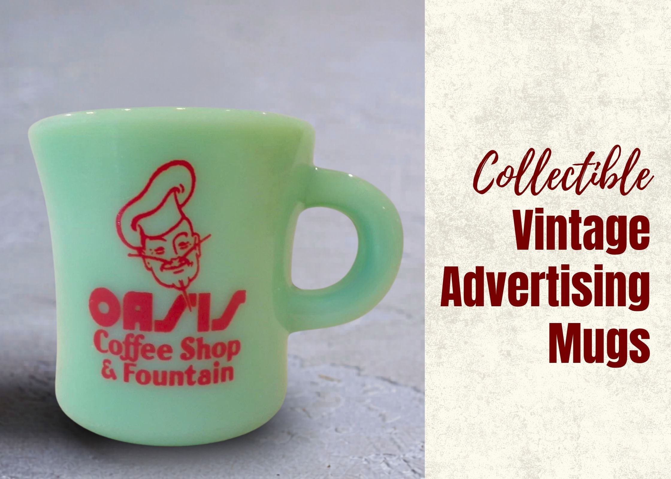 Vintage Advertising Mugs