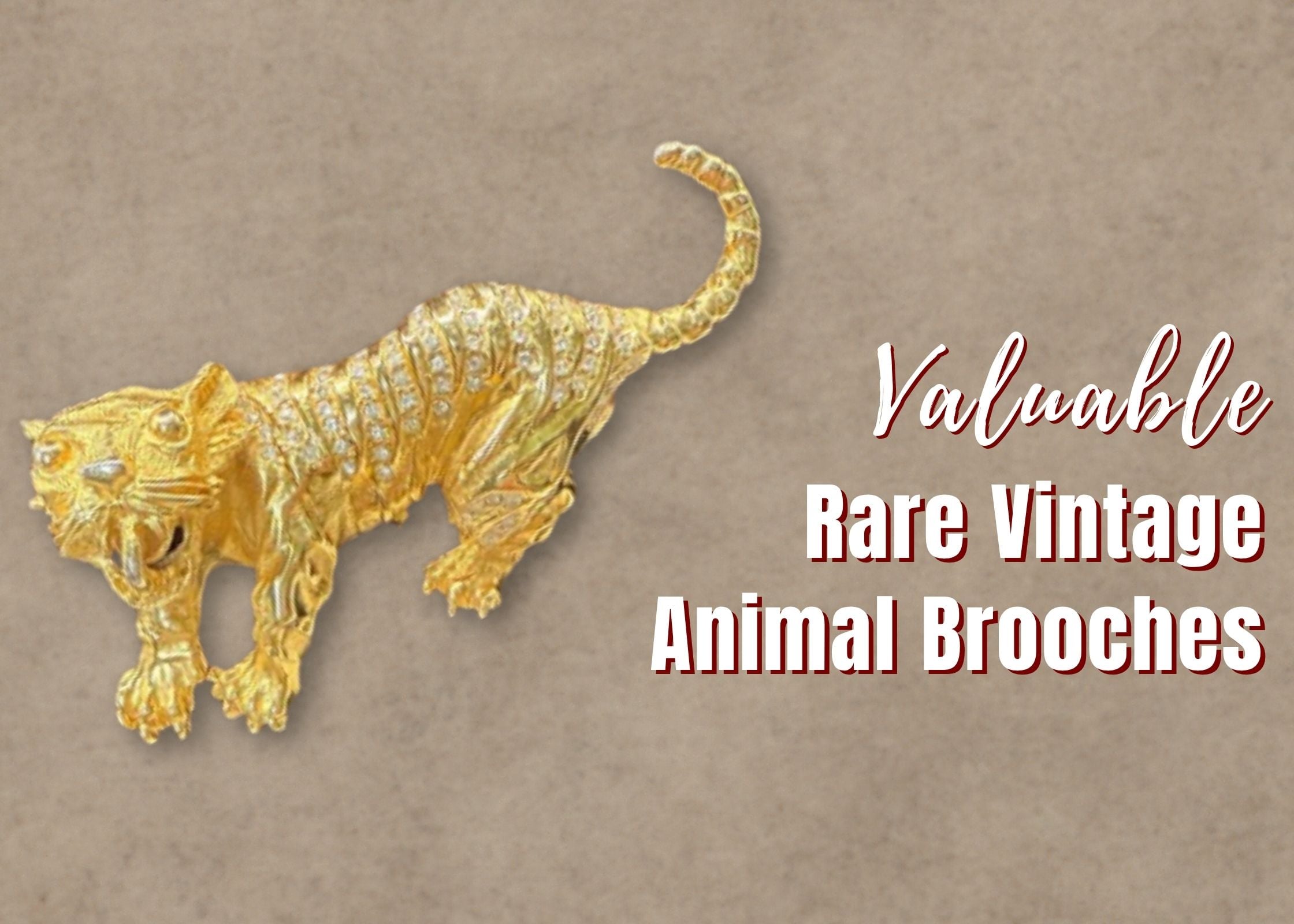 Vintage Animal Brooches