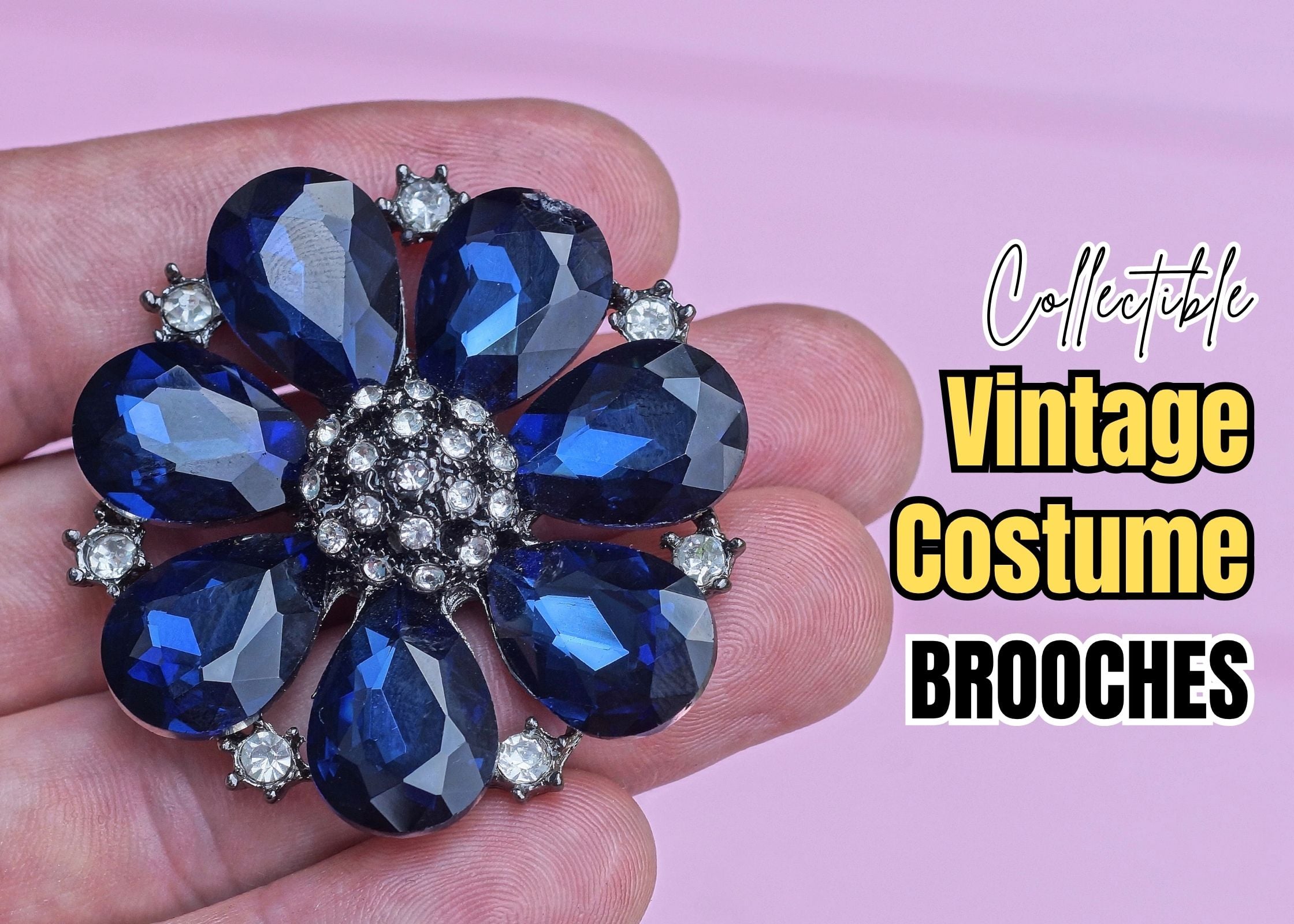 Vintage Costume Brooches