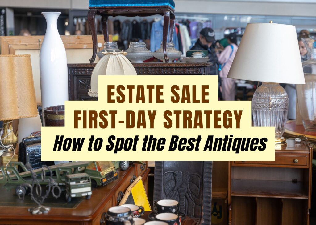 Estate Sale First Day Strategy