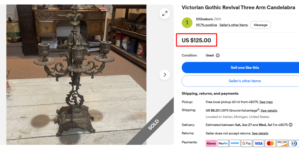 Gothic Revival Pieces