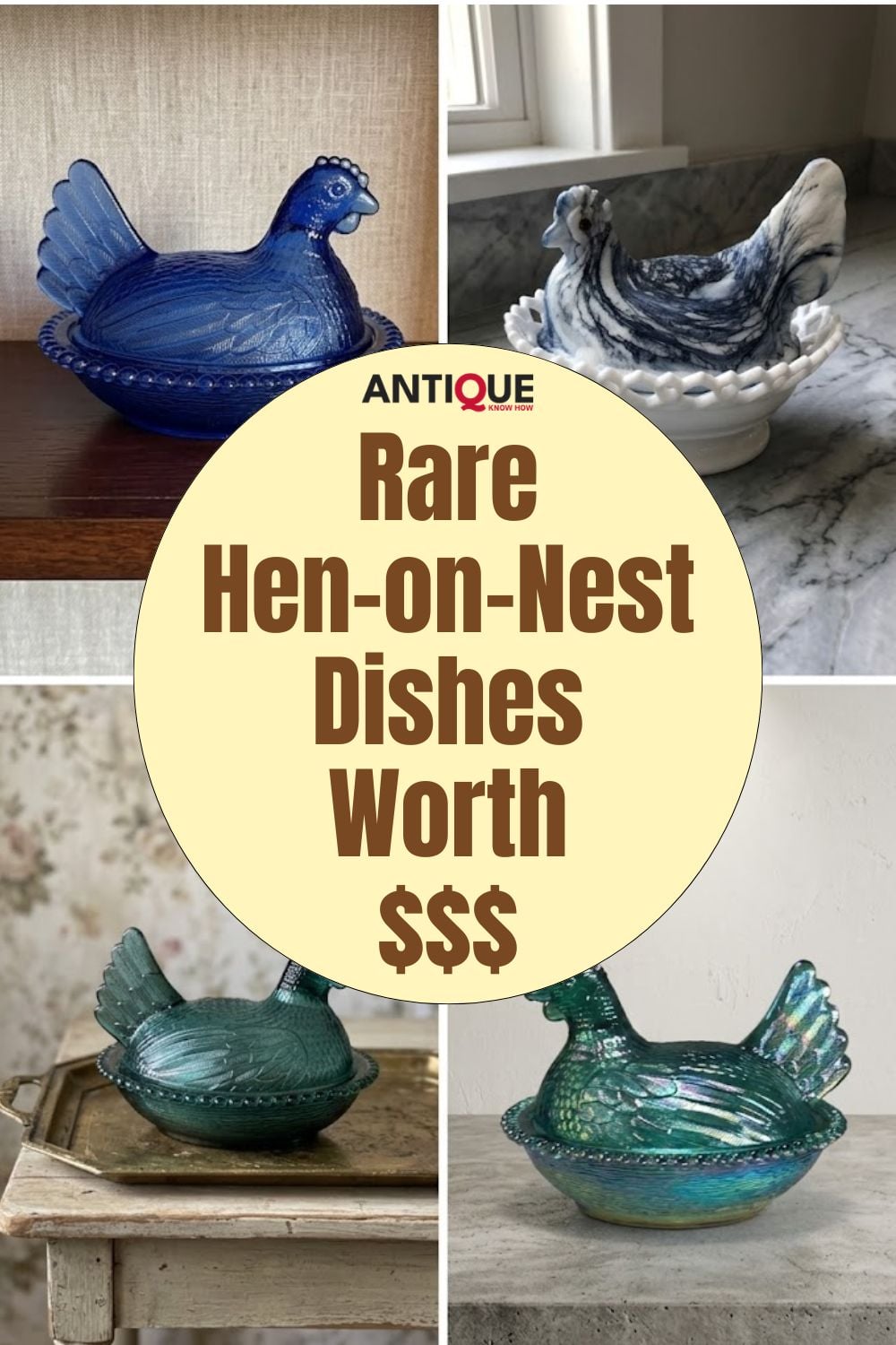 Hen on Nest Dishes
