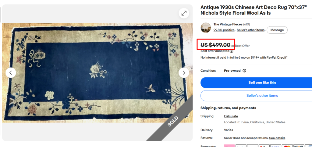 Chinese Art Deco Rugs