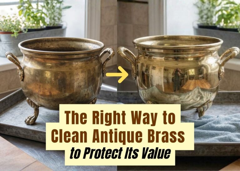 Cleaning Antique Brass