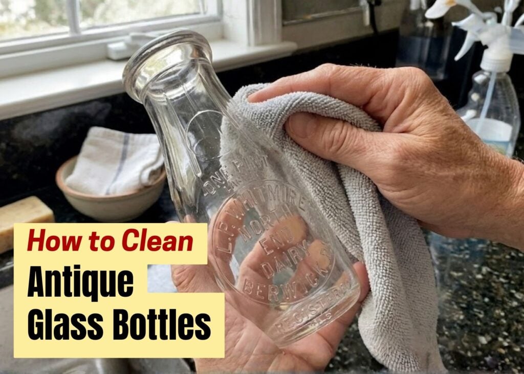 Cleaning Antique Glass Bottles
