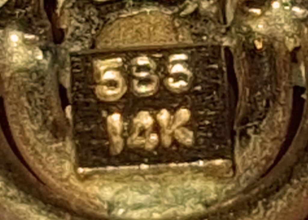 Gold Jewelry Hallmark