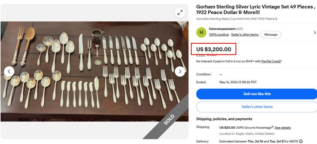 Gorham Sterling Silver Flatware