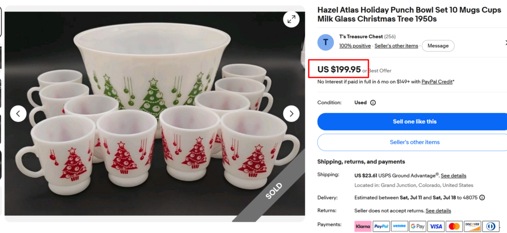 Hazel-Atlas Milk Glass Kitchenware