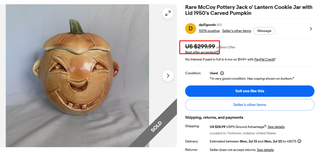 McCoy Cookie Jar