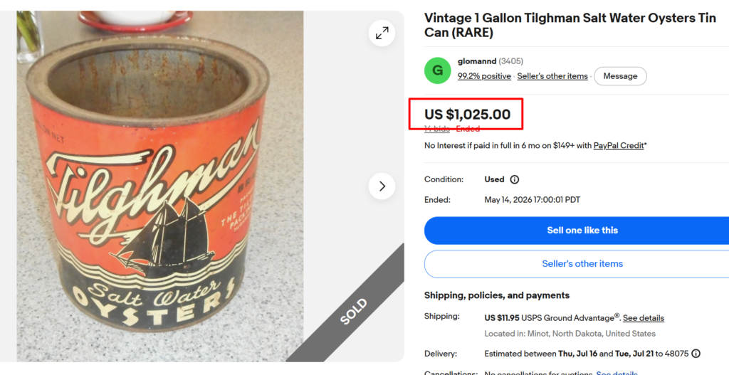 Vintage Kitchen Tins