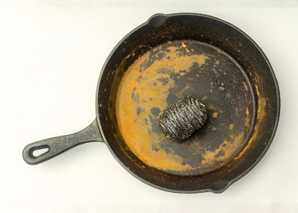 Cleaning Cast Iron Pan