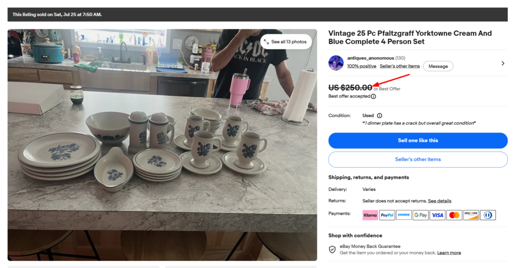 Pfaltzgraff Yorktowne Set