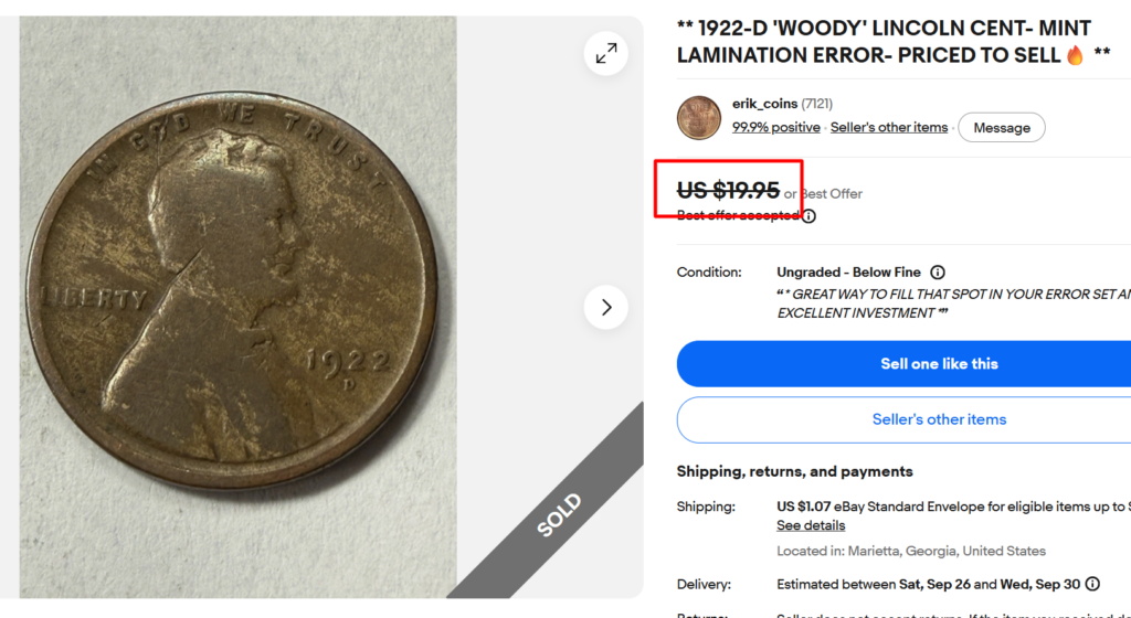 1922 D Lamination Error
