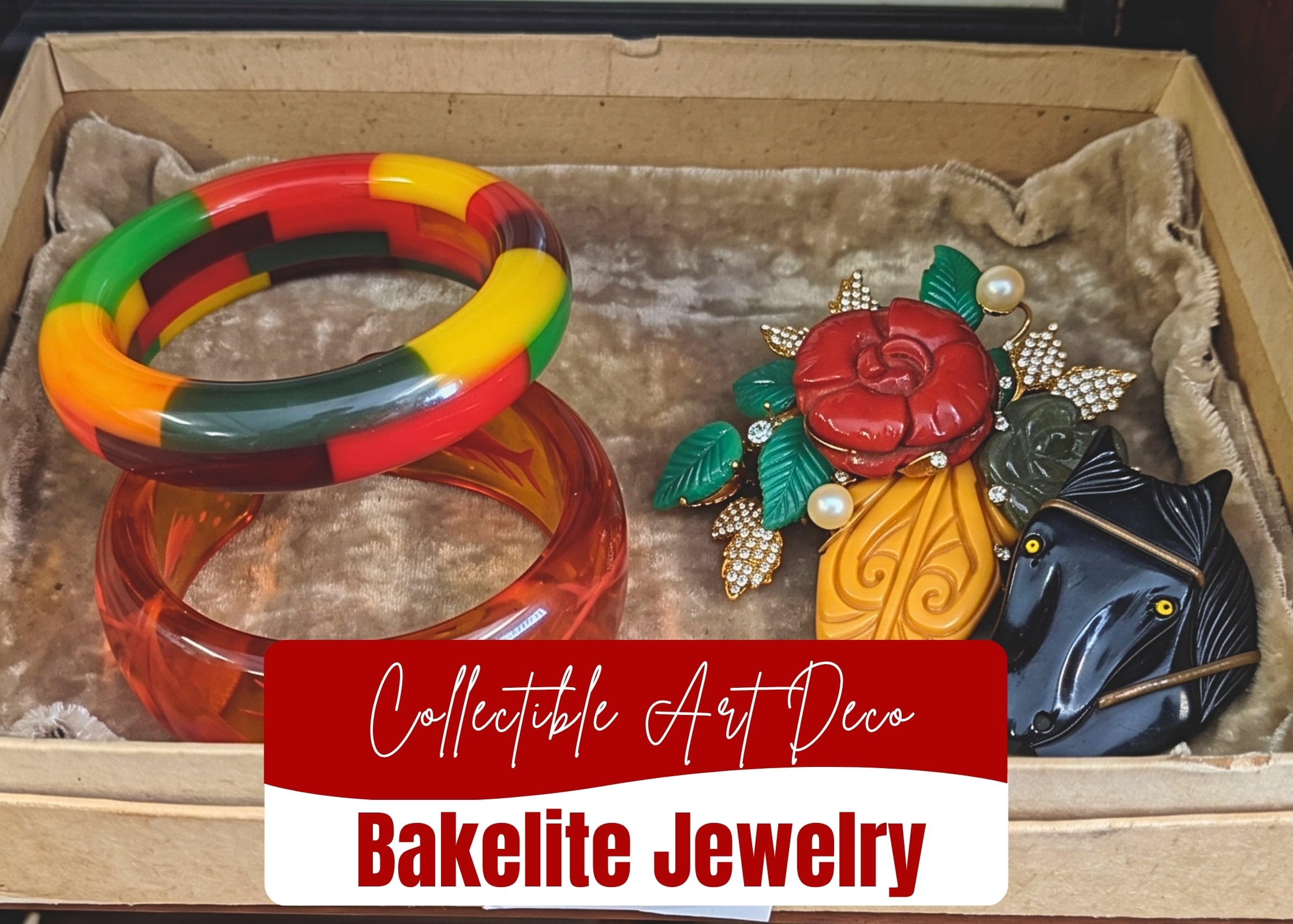 Art Deco Bakelite Jewelry