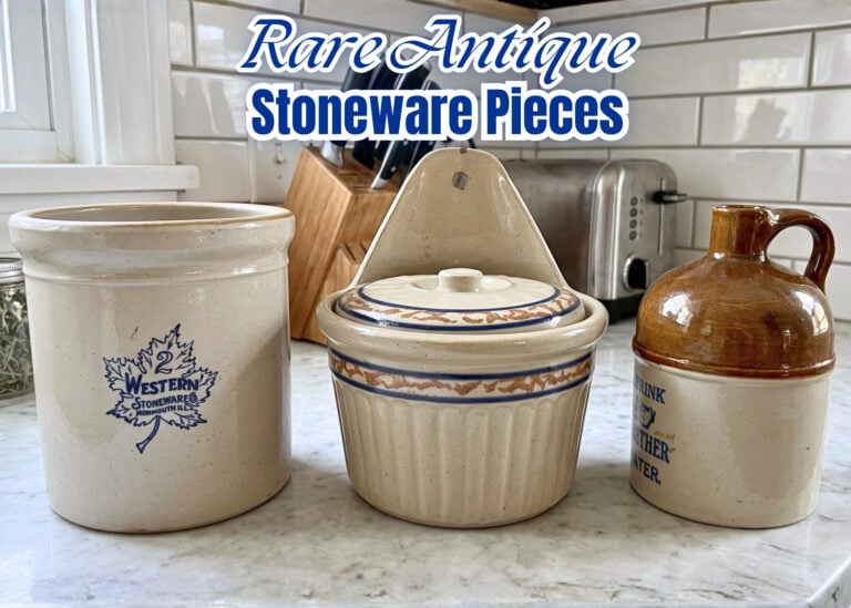 Rare Antique Stoneware Pieces